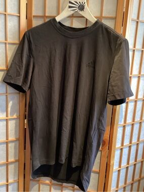 Adidas Three Stripe Logo Running Tee Men's Size Large